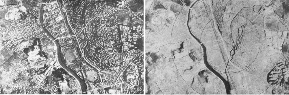Nagasaki trước và sau vụ ném bom vào ngày 9 tháng 8, 1945