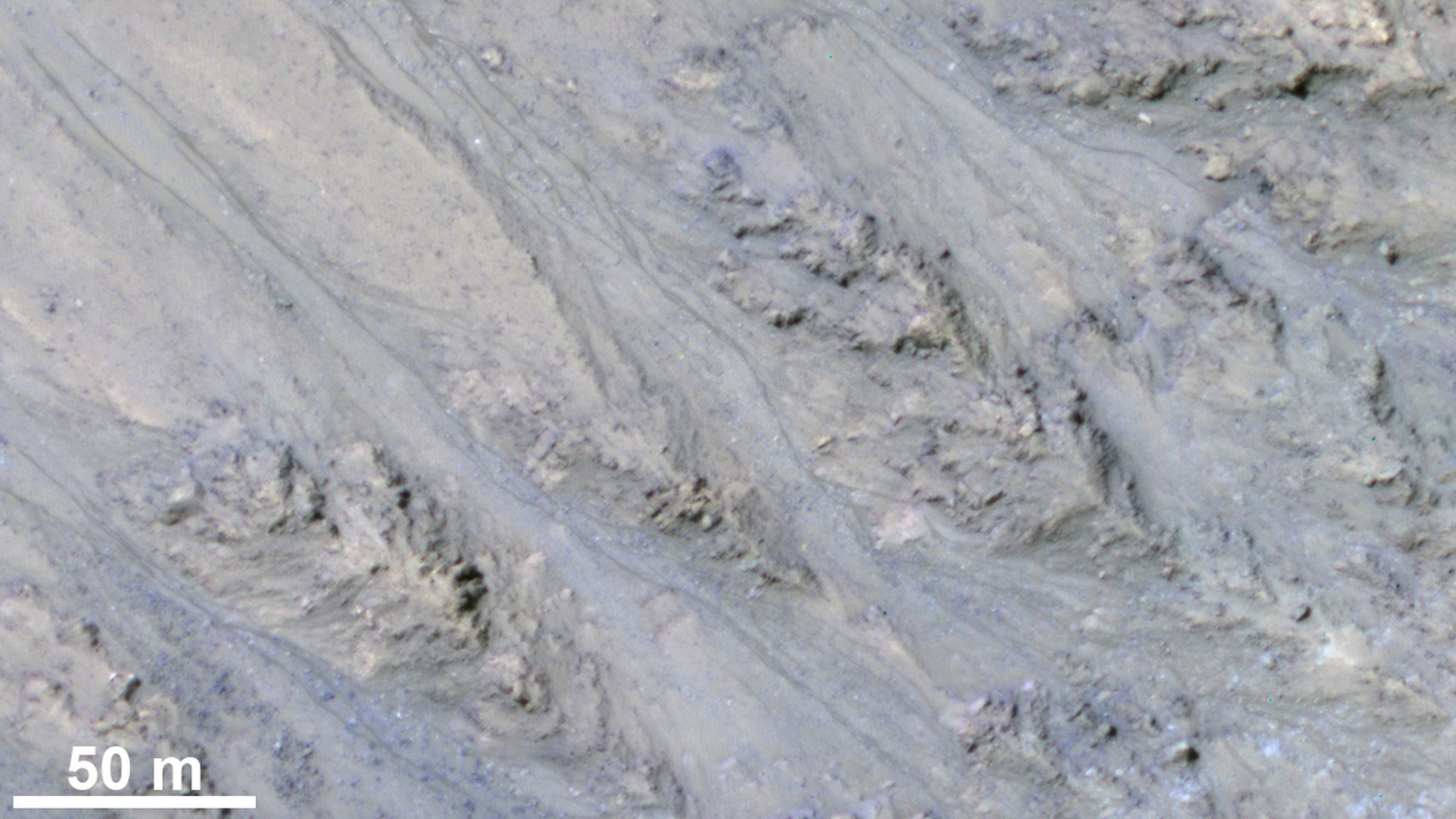 Bằng chứng cho nước chảy trên sao Hỏa có lẽ đã khô cạn