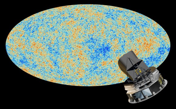Hình minh họa đài thiên văn vũ trụ Planck