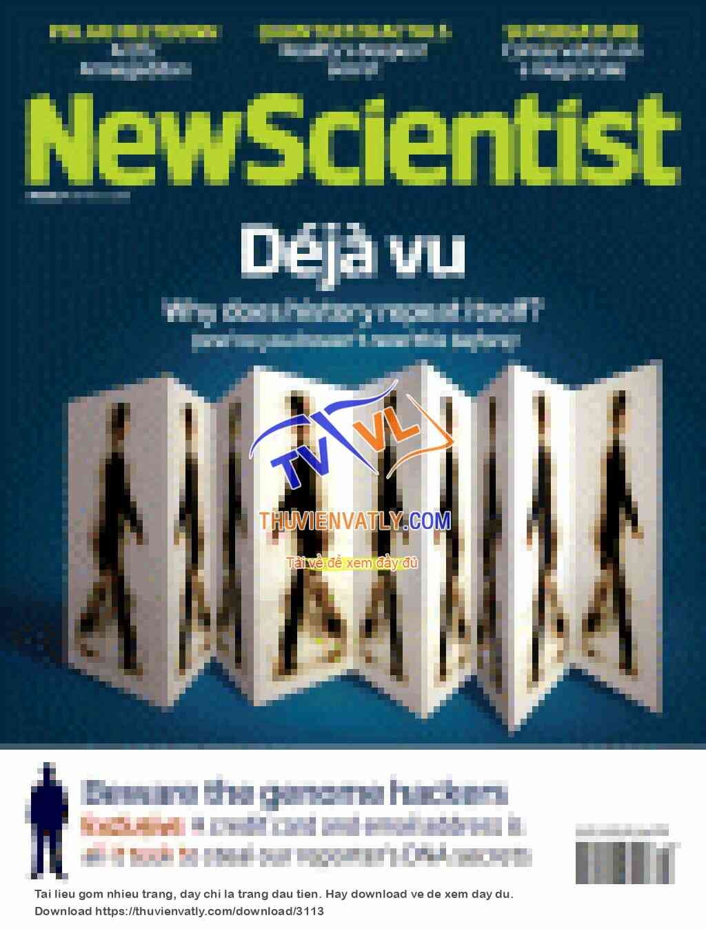 Tạp chí NewScientist, số ngày 28/03/2009