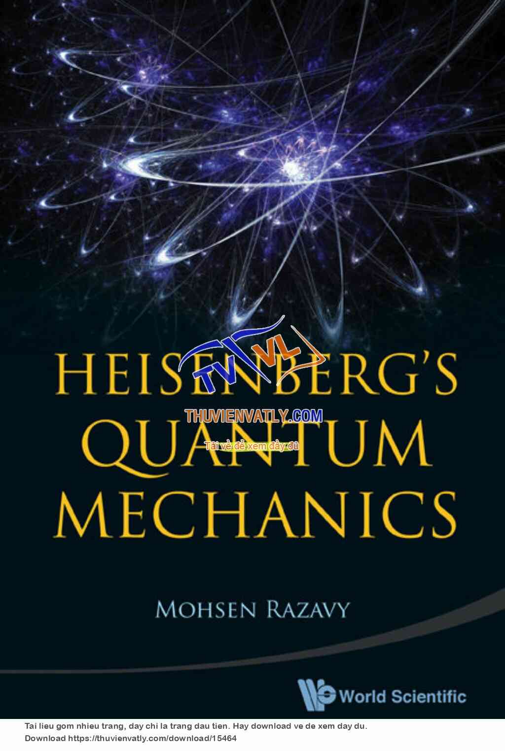 Heisenberg's Quantum Mechanics - M. Razavy (World, 2011)