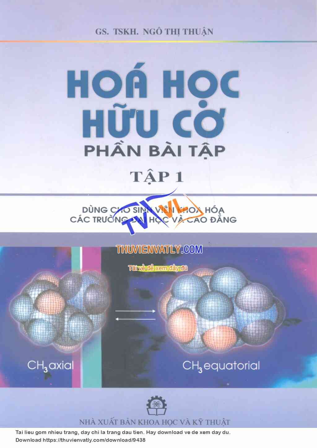 Bài tập Hóa học hữu cơ Tập 1 - Ngô Thị Thuận