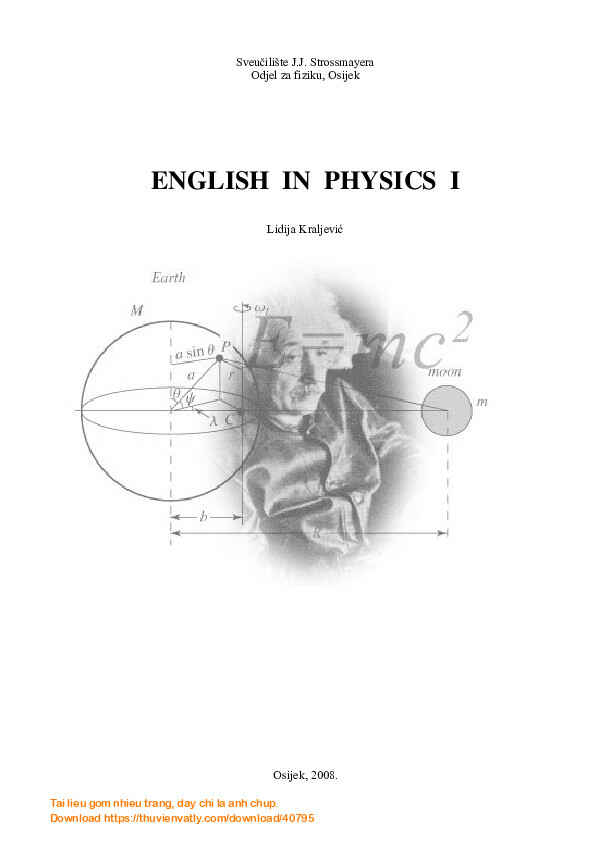 English in Physics