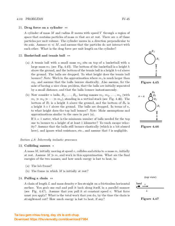Introduction to Classcical Mechanics - Chapter 4