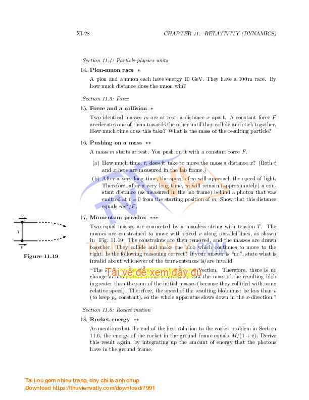 Introduction to Classcical Mechanics - Chapter 11