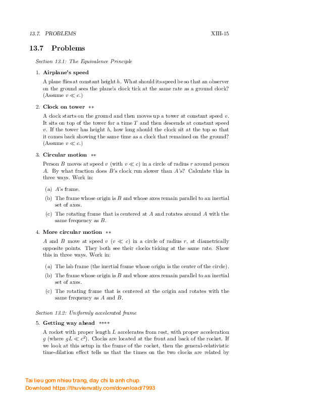 Introduction to Classcical Mechanics - Chapter 13