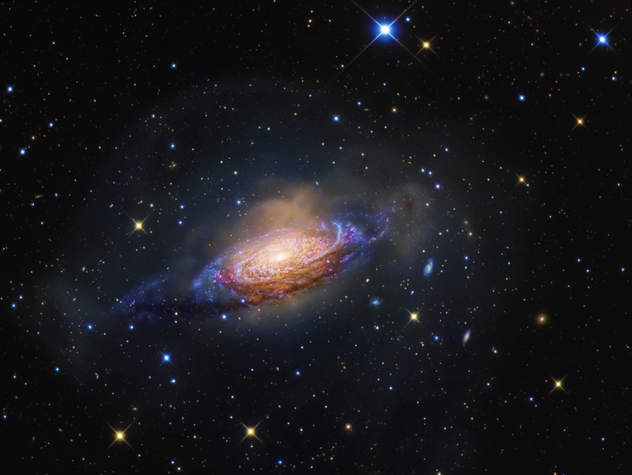 Ảnh: NGC 3521 – Thiên hà trong bọt bóng