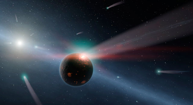 Mưa sao chổi đã mang sự sống đến cho Trái đất