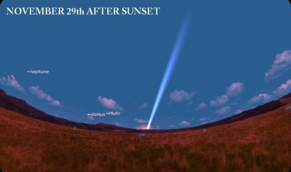 Đón năm 2013 để ngắm siêu sao chổi và siêu lỗ đen nuốt khí