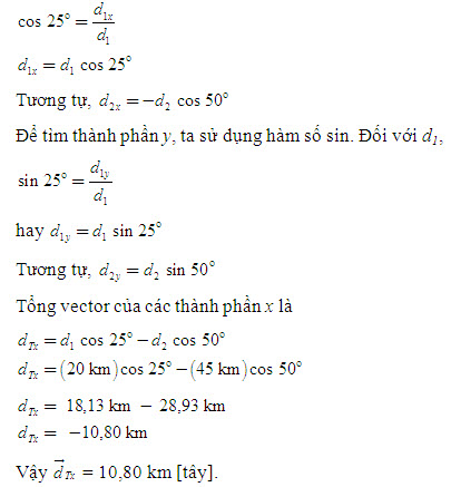 Vector trong không gian hai chiều