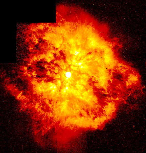 Tinh vân M1-67 xung quanh sao Wolf-Rayet WR 124