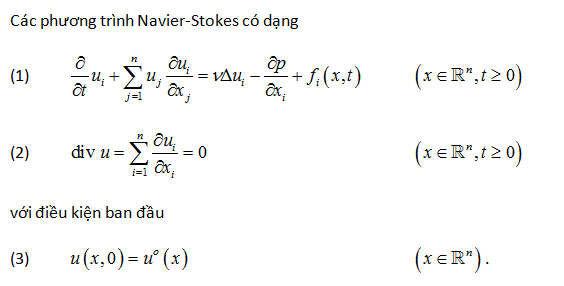Phương trình Navier-Stokes