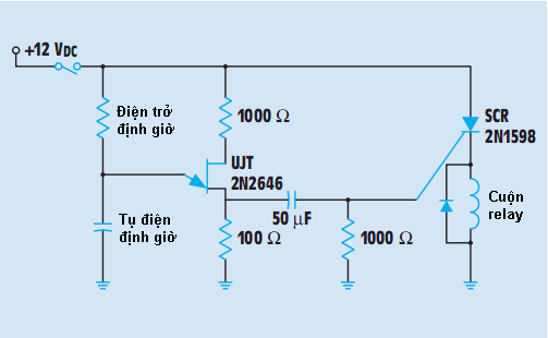 Mạch on-delay timer