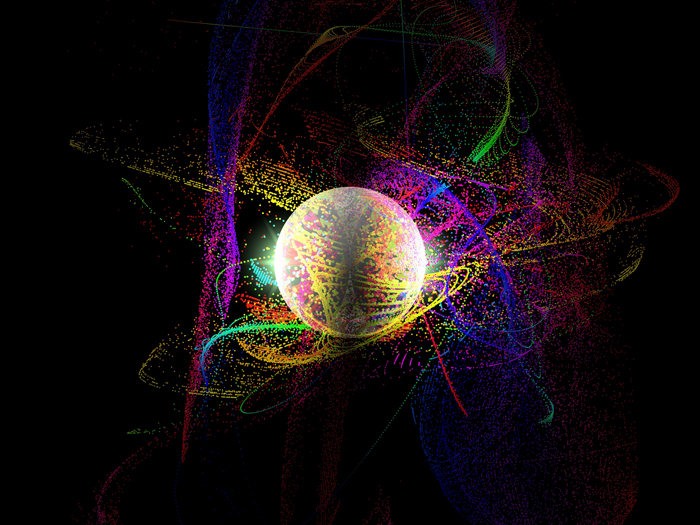 Ảnh minh họa một trạng thái lượng tử “exciton liên kết” 