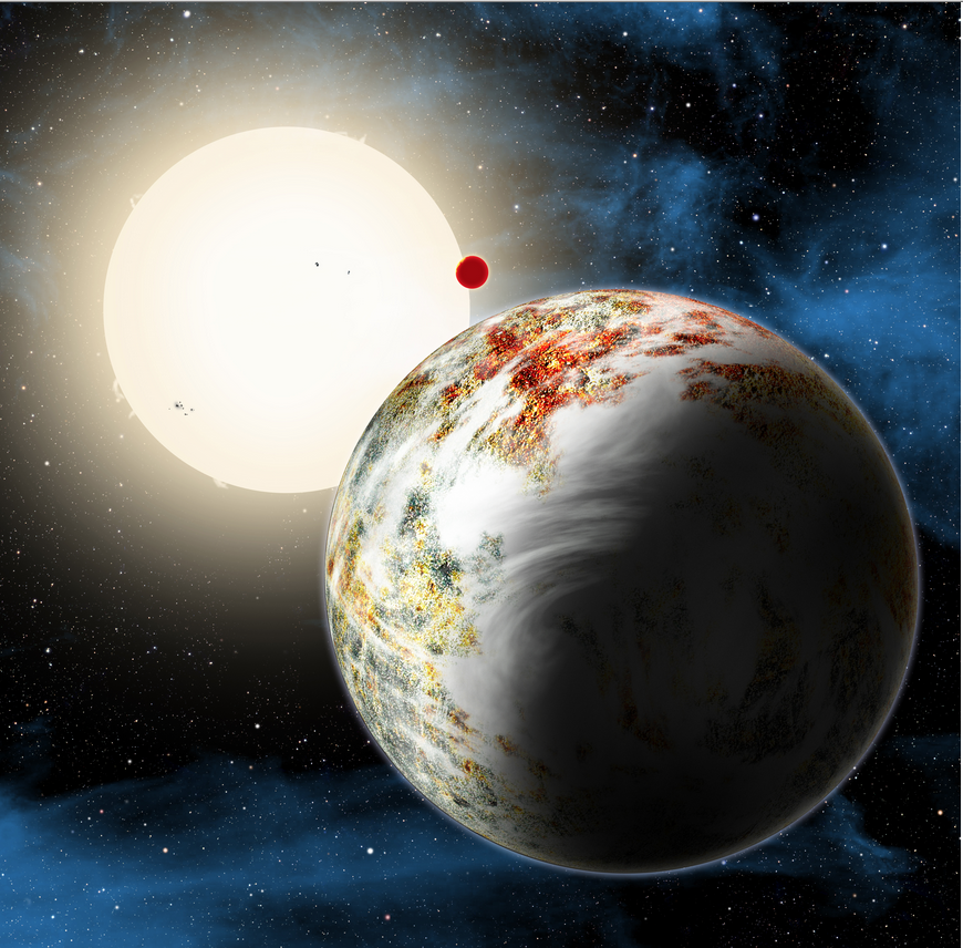 Ảnh minh họa hành tinh Kepler 10c