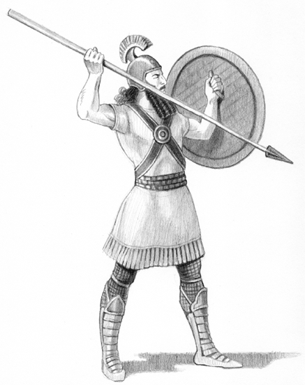  Một chiến binh Assyria