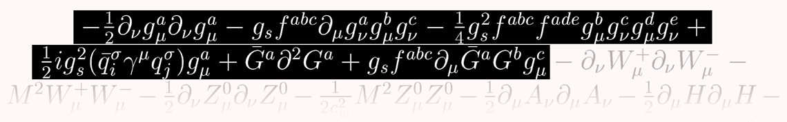 Lagrangian Mô hình Chuẩn