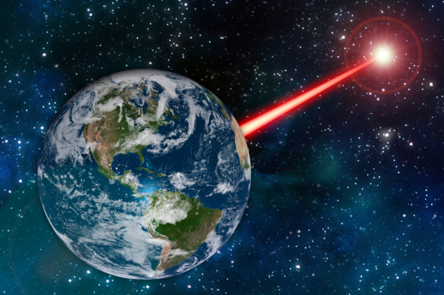 Đèn hiệu laser megawatt có thể giao tiếp với người ngoài hành tinh