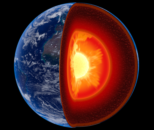 Hellium-3 có thể liên kết với sắt và oxygen ở sâu bên trong Trái Đất