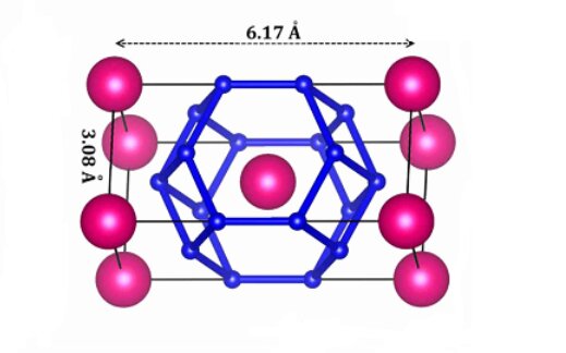 Cấu trúc tinh thể của thorium decahydride