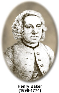 Nhà hình thái học tinh thể Henry Baker (1698-1774)