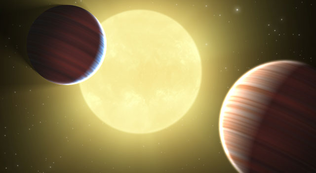 Kính thiên văn Kepler phát hiện hai hành tinh đang quay đồng bộ xung quanh một ngôi sao