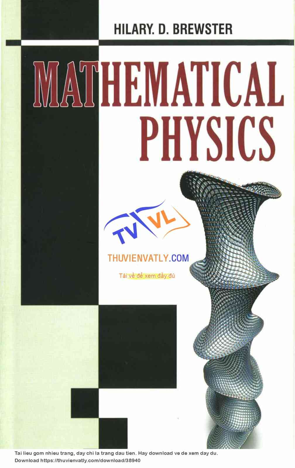 Mathematical Physics - Hilary D. Brewster