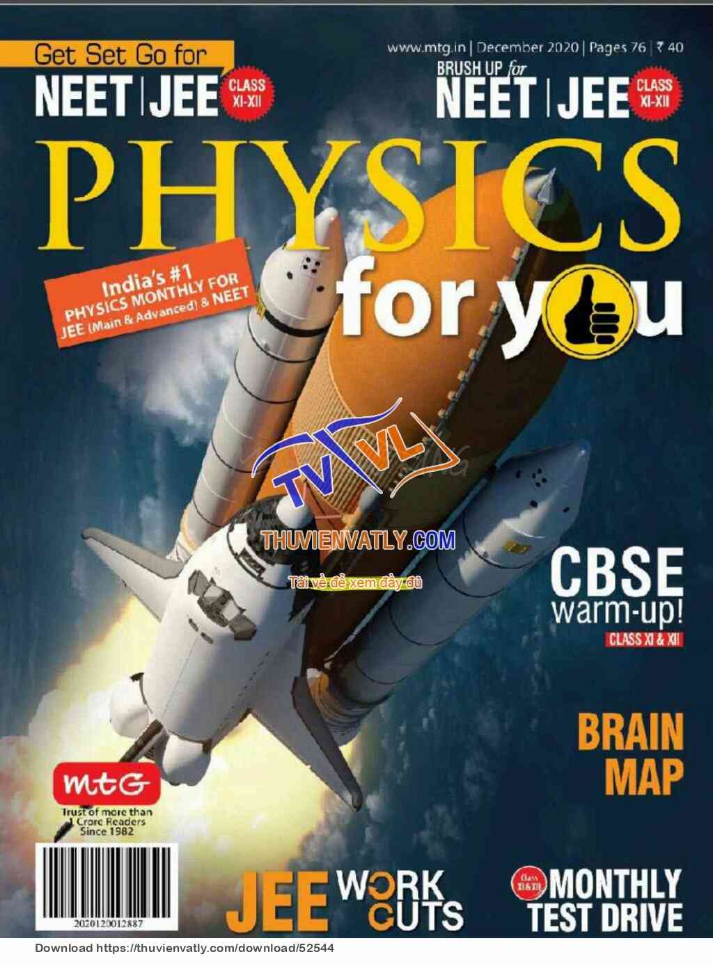 Tạp chí Physics For You tháng 12 năm 2020