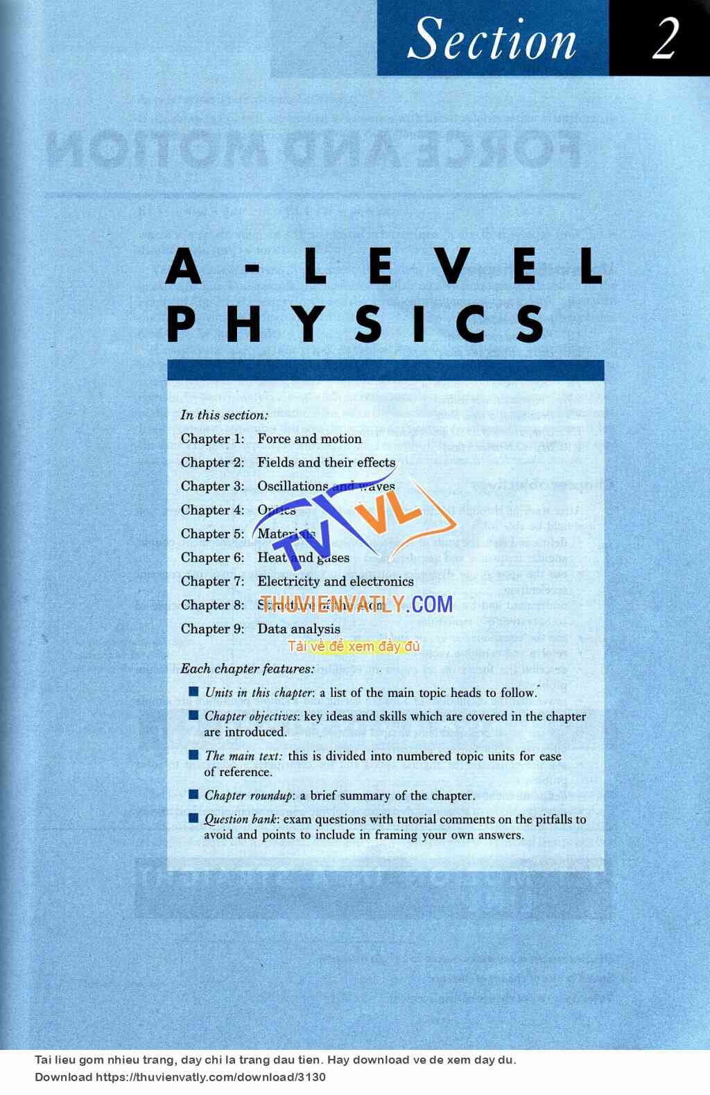 A level Physics - 1. Force and motion