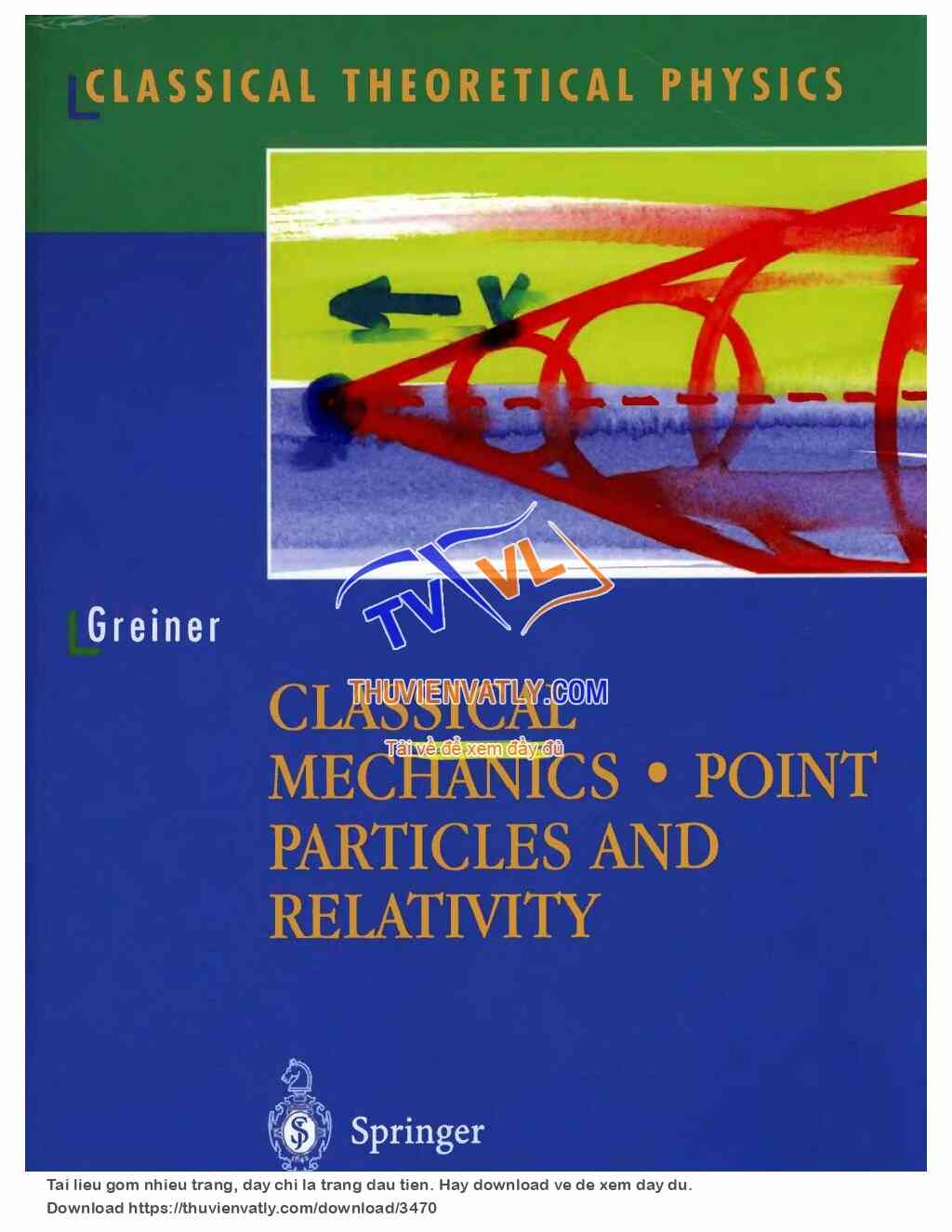 Greiner - Classical Mechanics, Point Particles and Relativity