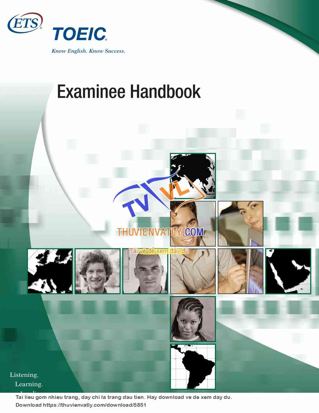 TOEIC Examinee Handbook