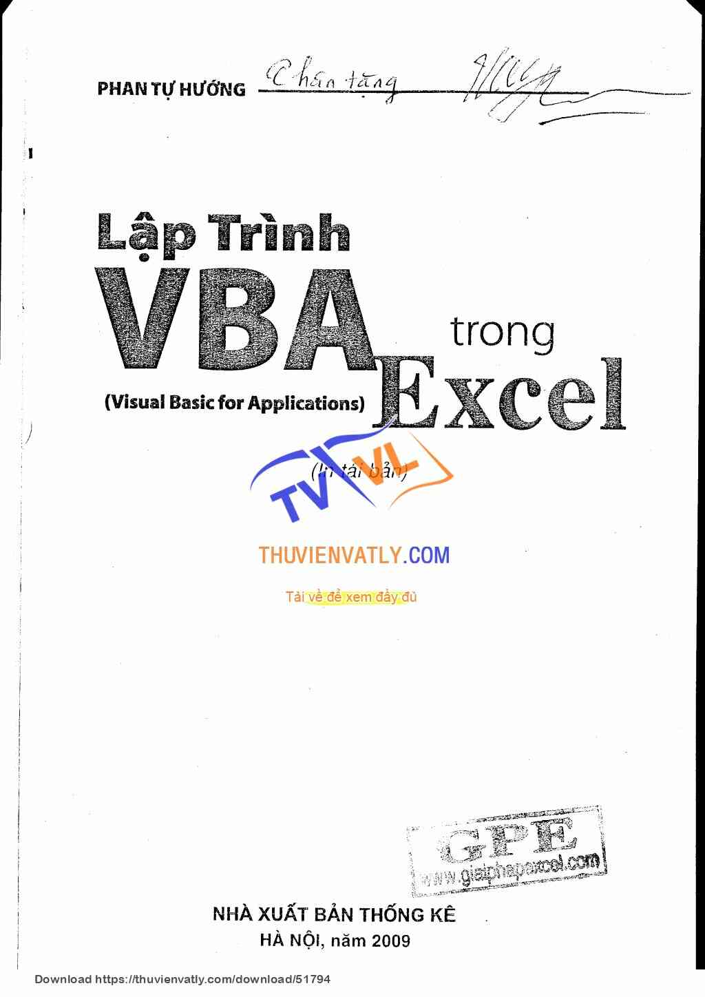 Lập trình VBA trong Excel