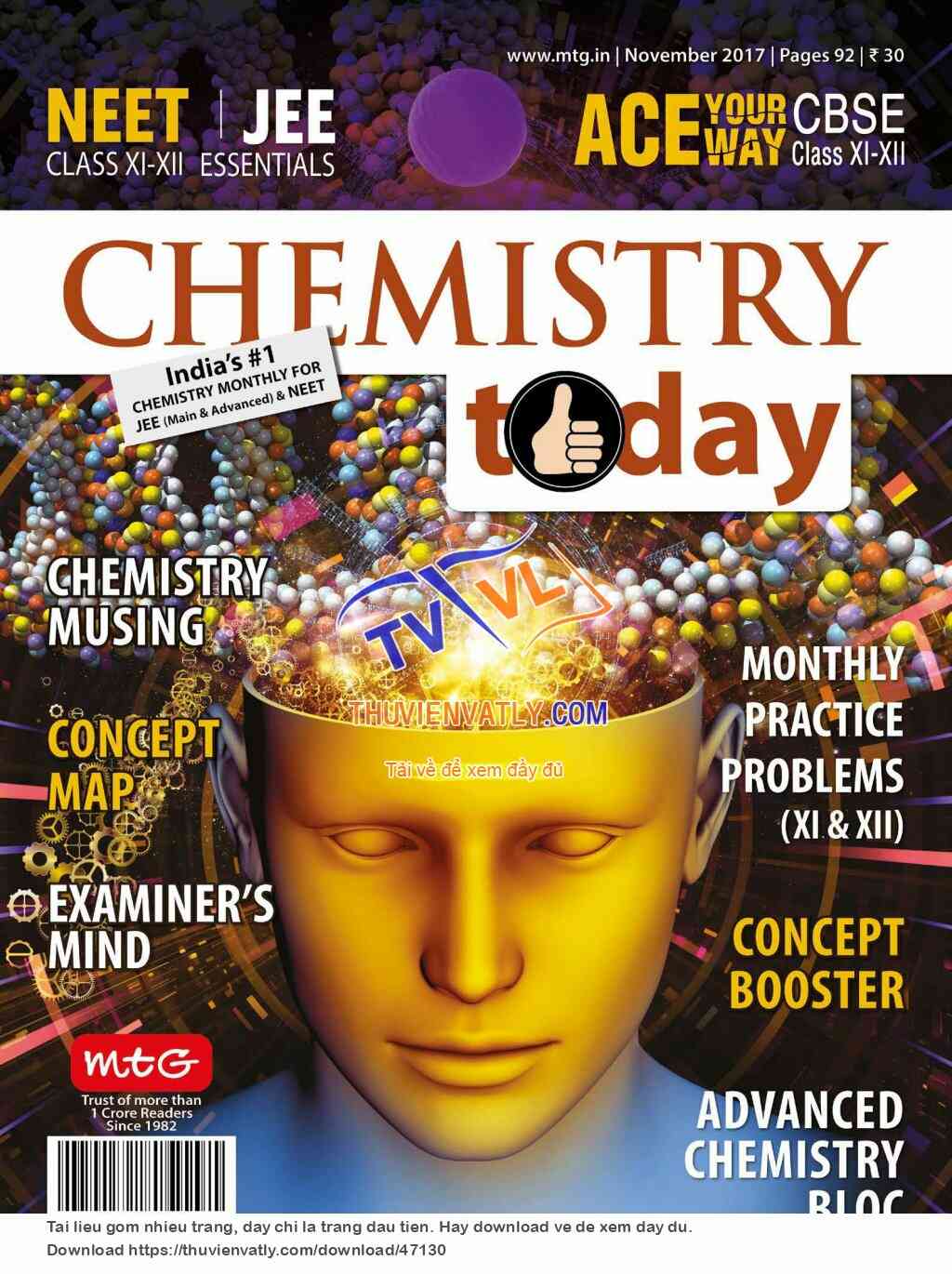 Tạp chí Chemistry Today tháng 11/2017