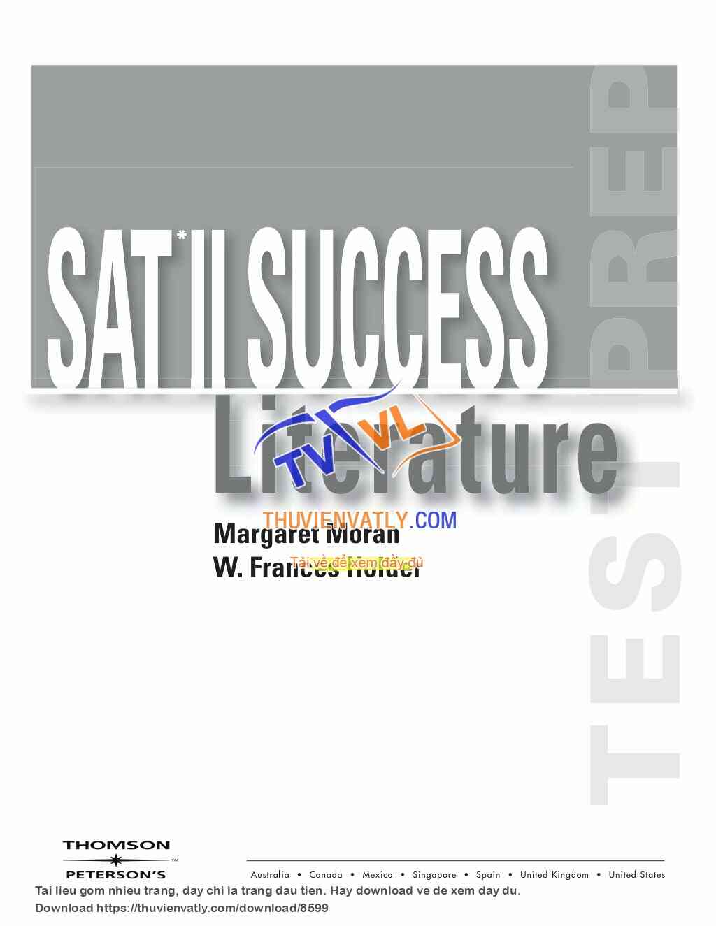SAT II Success Literature