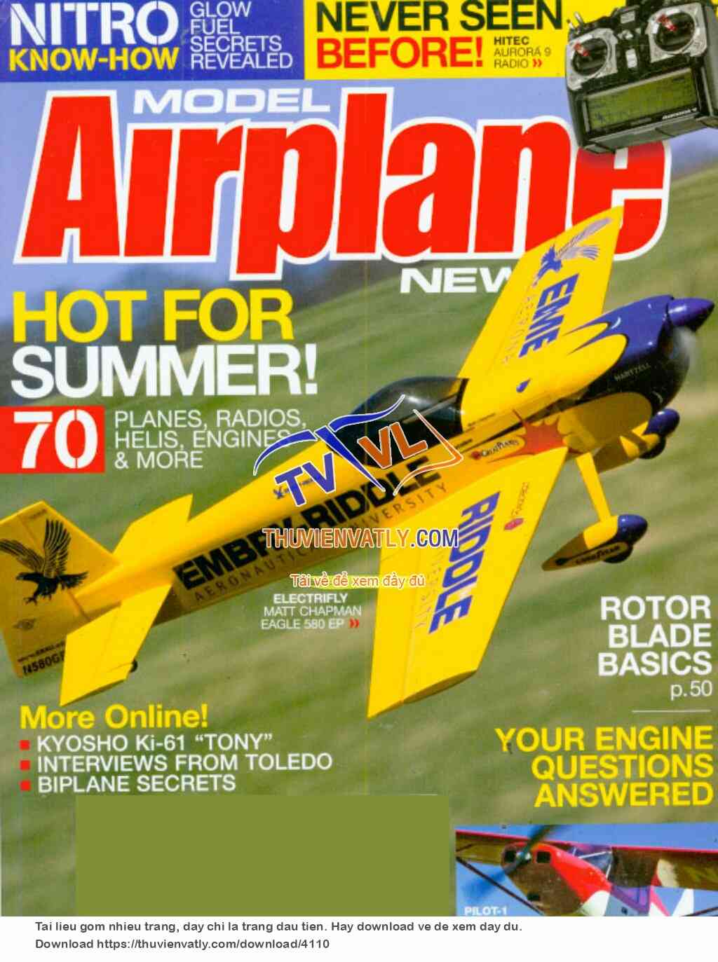 Model Airplane News - July 2009