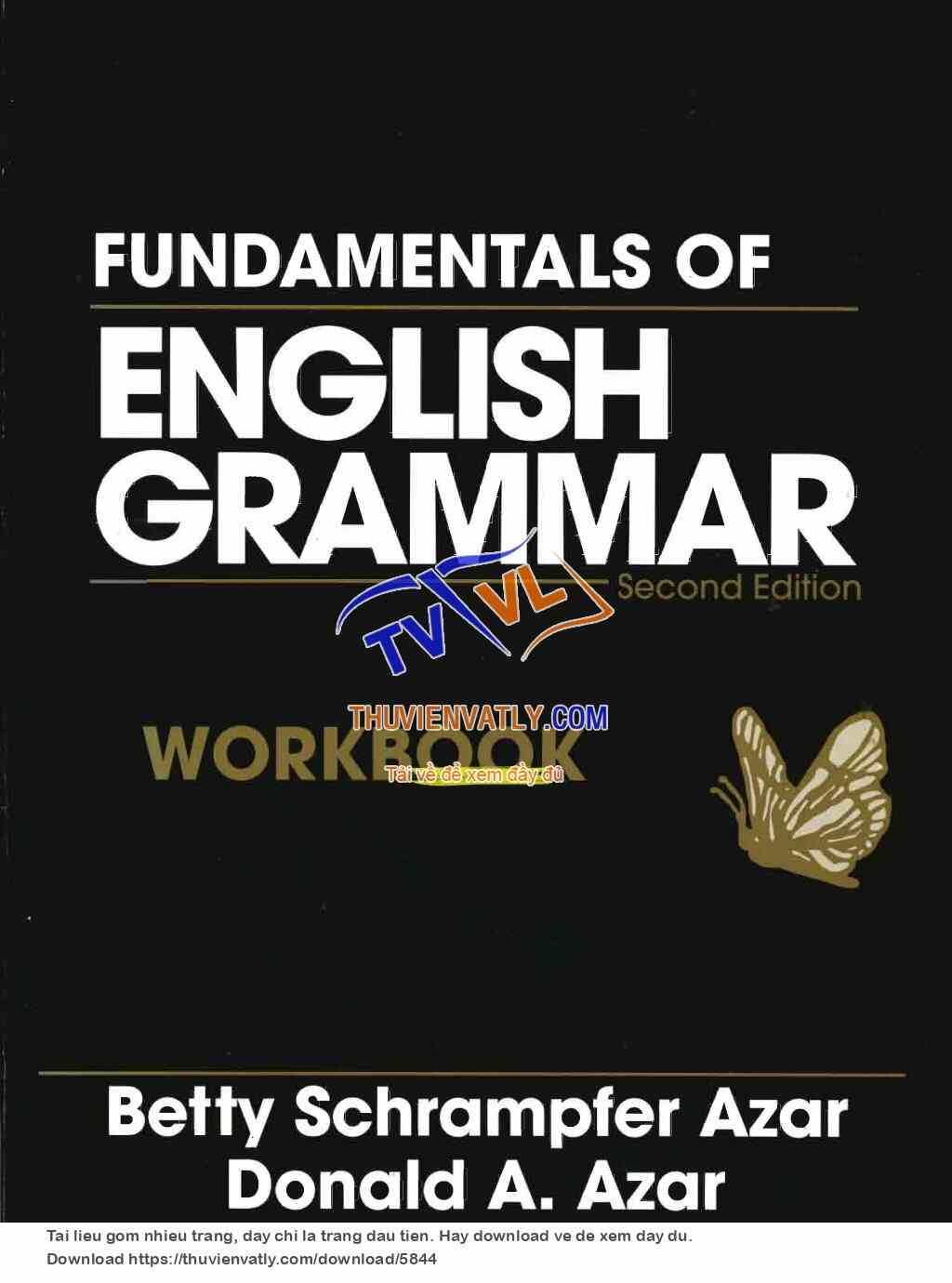 Fundamentals of English Grammar Workbook