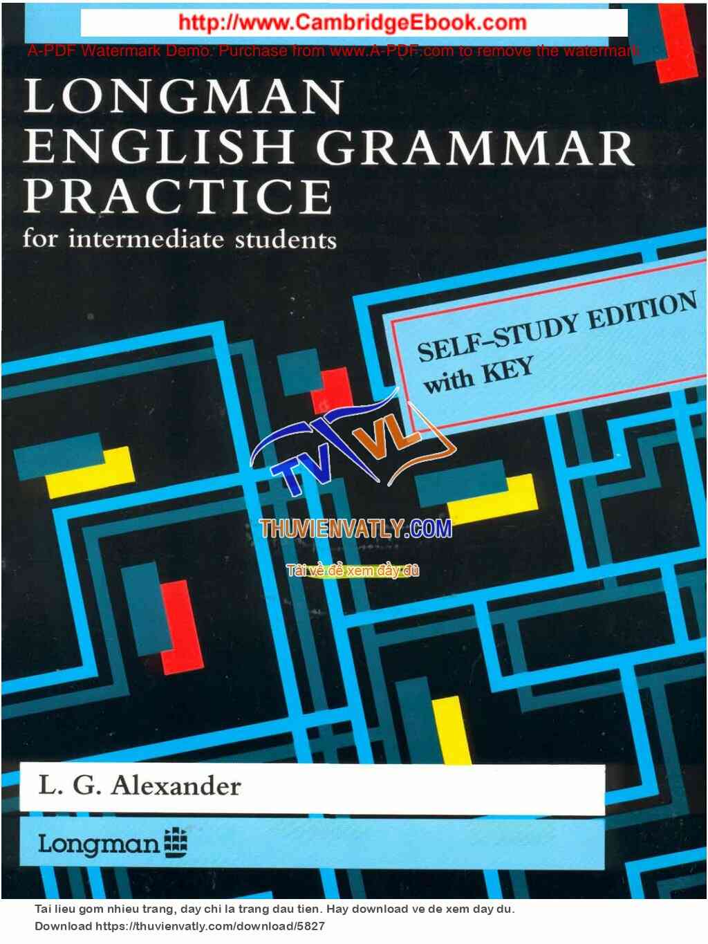 Longman English Grammar for Advanced Learners