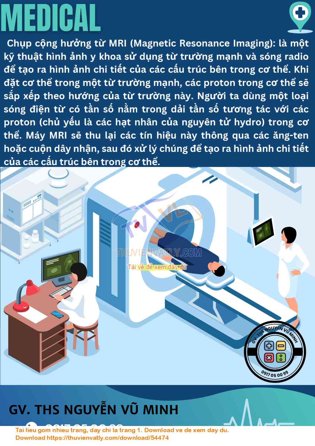 Từ trường máy MRI