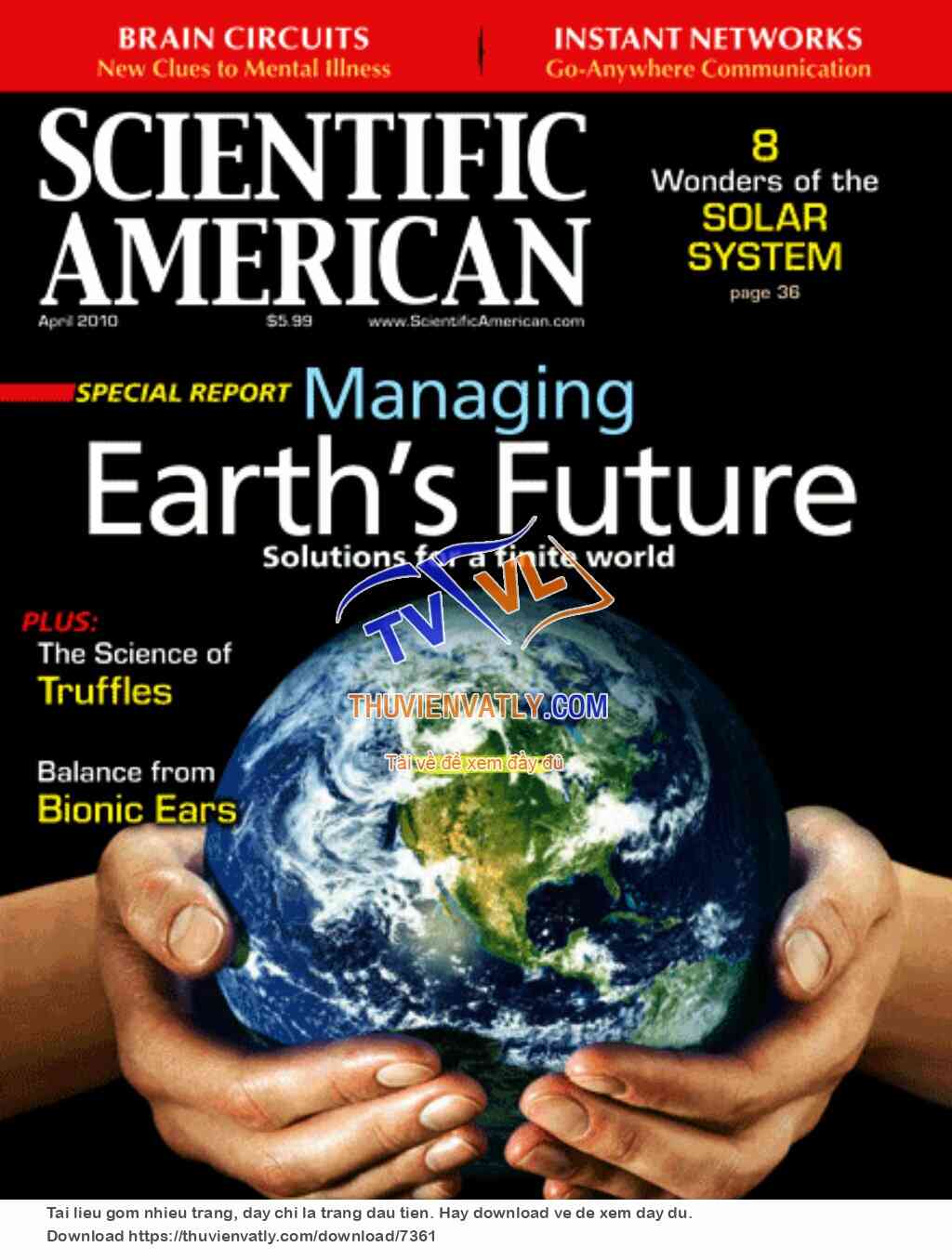 Scientific American - April 2010