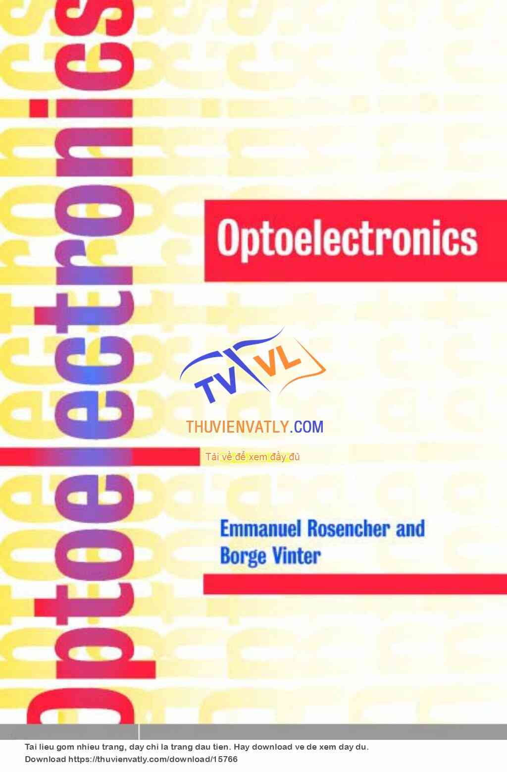 Optoelectronics (Quang điện tử)