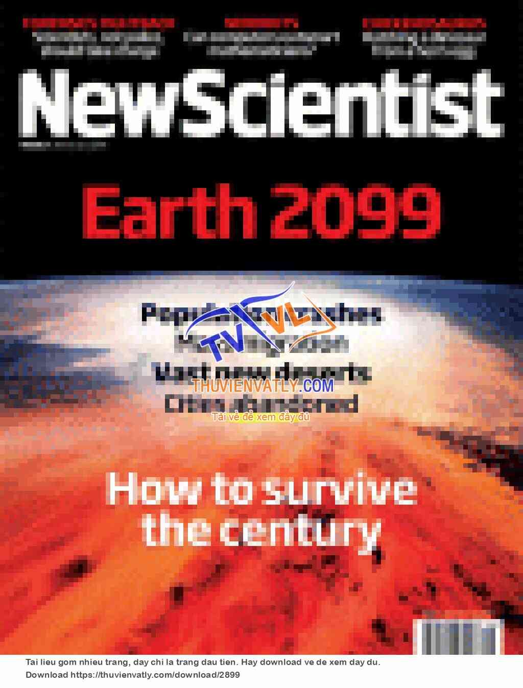 Tạp chí NewScientist, số ngày 28/02/2009