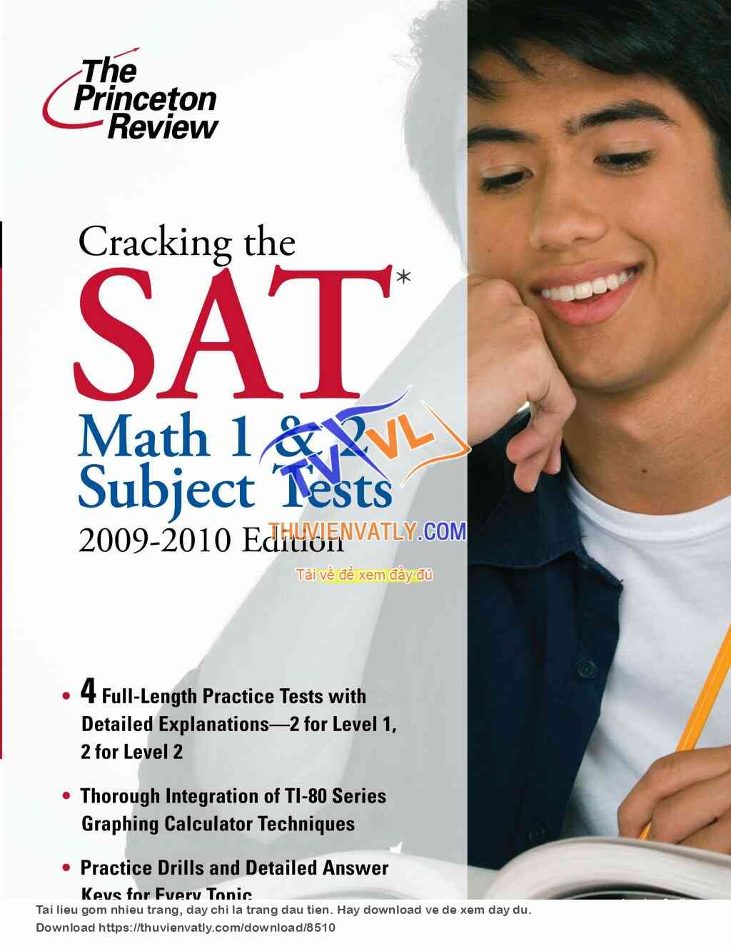 Craking the SAT Math 1&2 2009-2010 Edition