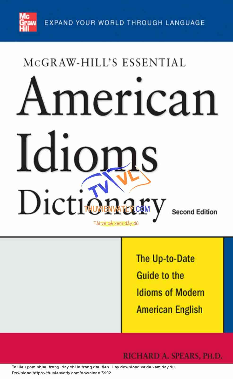 Essential- American Idioms Dictionary