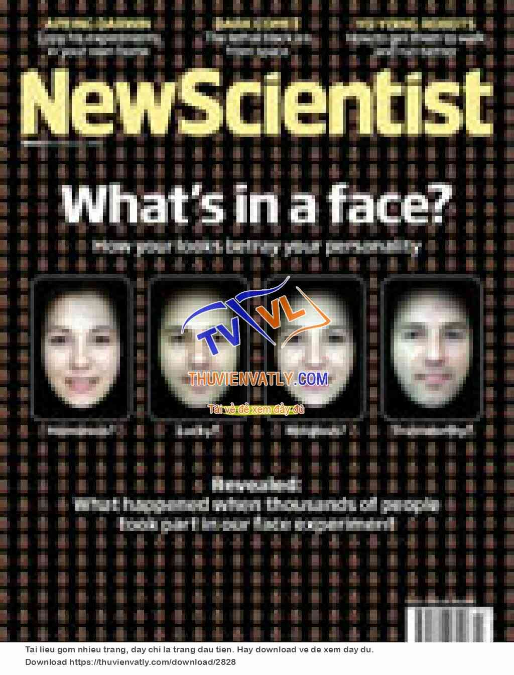 Tạp chí NewScientist, số ngày 14/02/2009