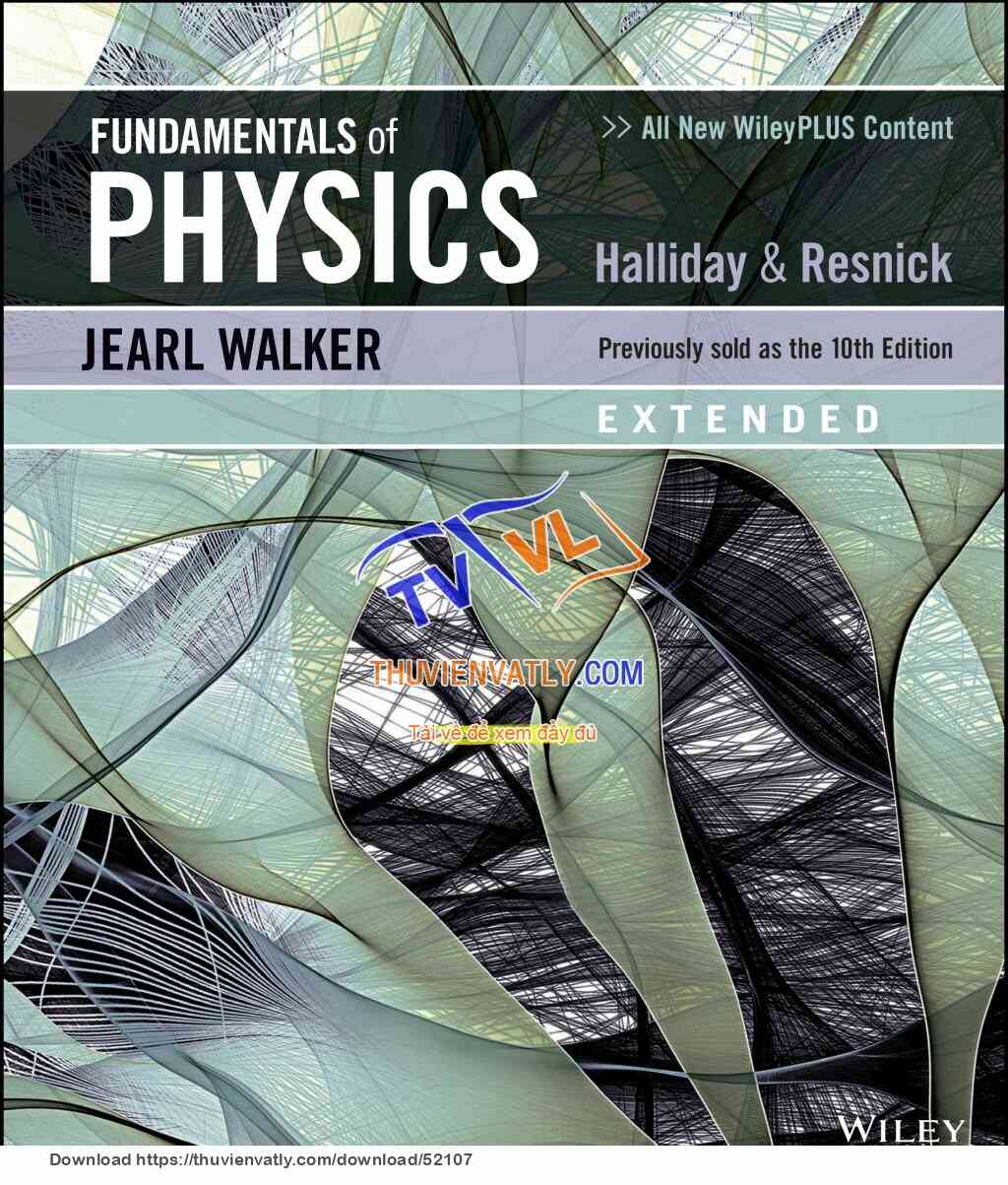 Fundamentals of Physics 11th edition