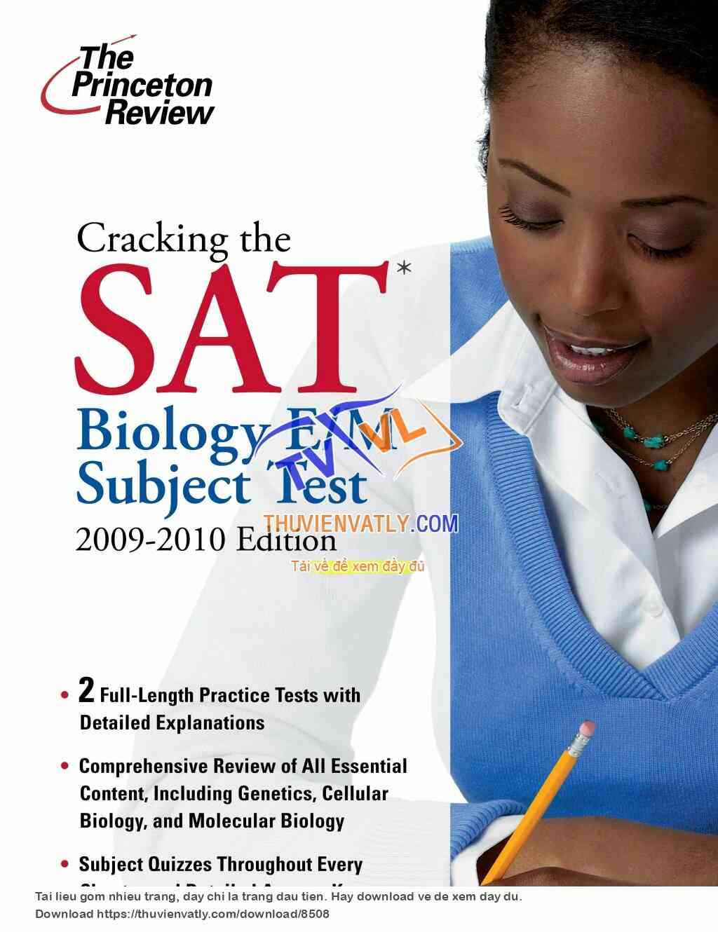 Cracking the SAT Biology 2009-2010 Edition