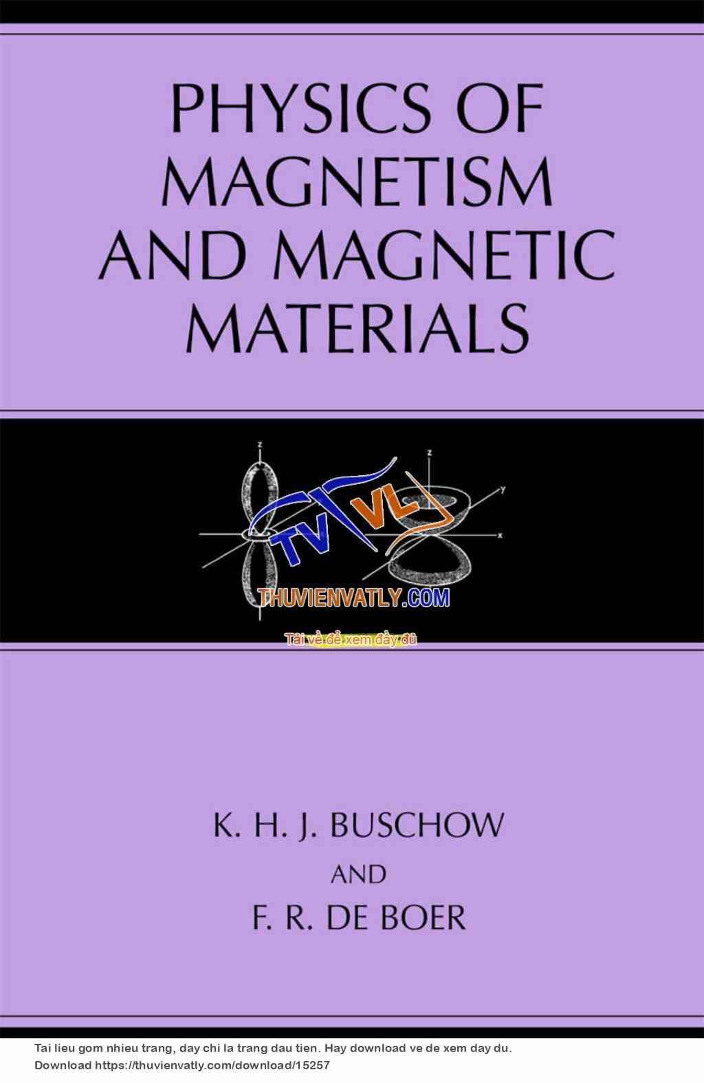 Buschow-Physics of Magnetism and Magnetic Materials