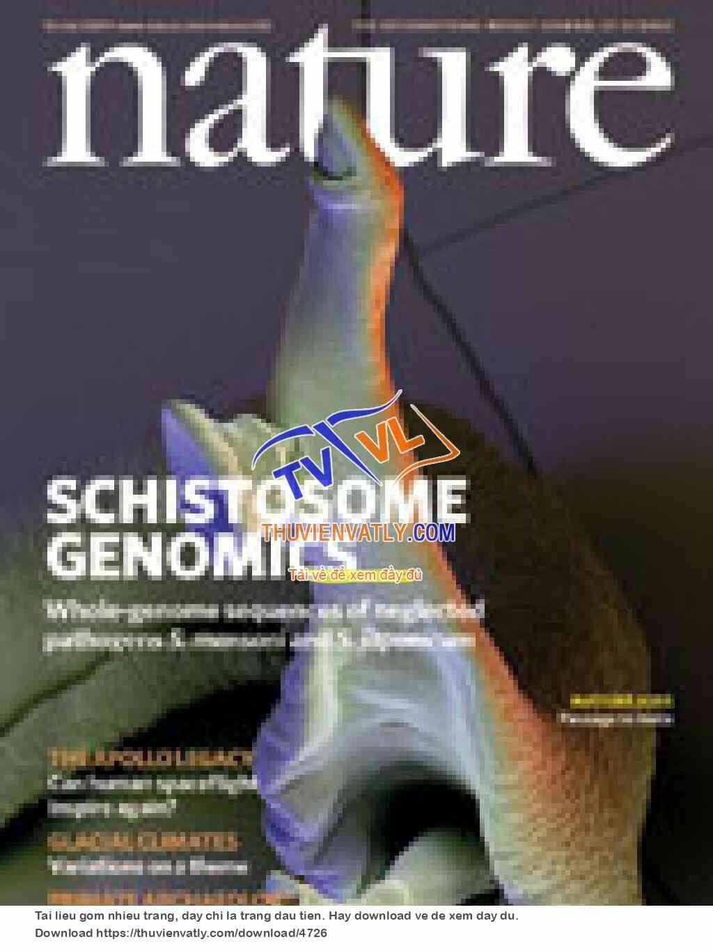 Nature Magazine - July 16 2009