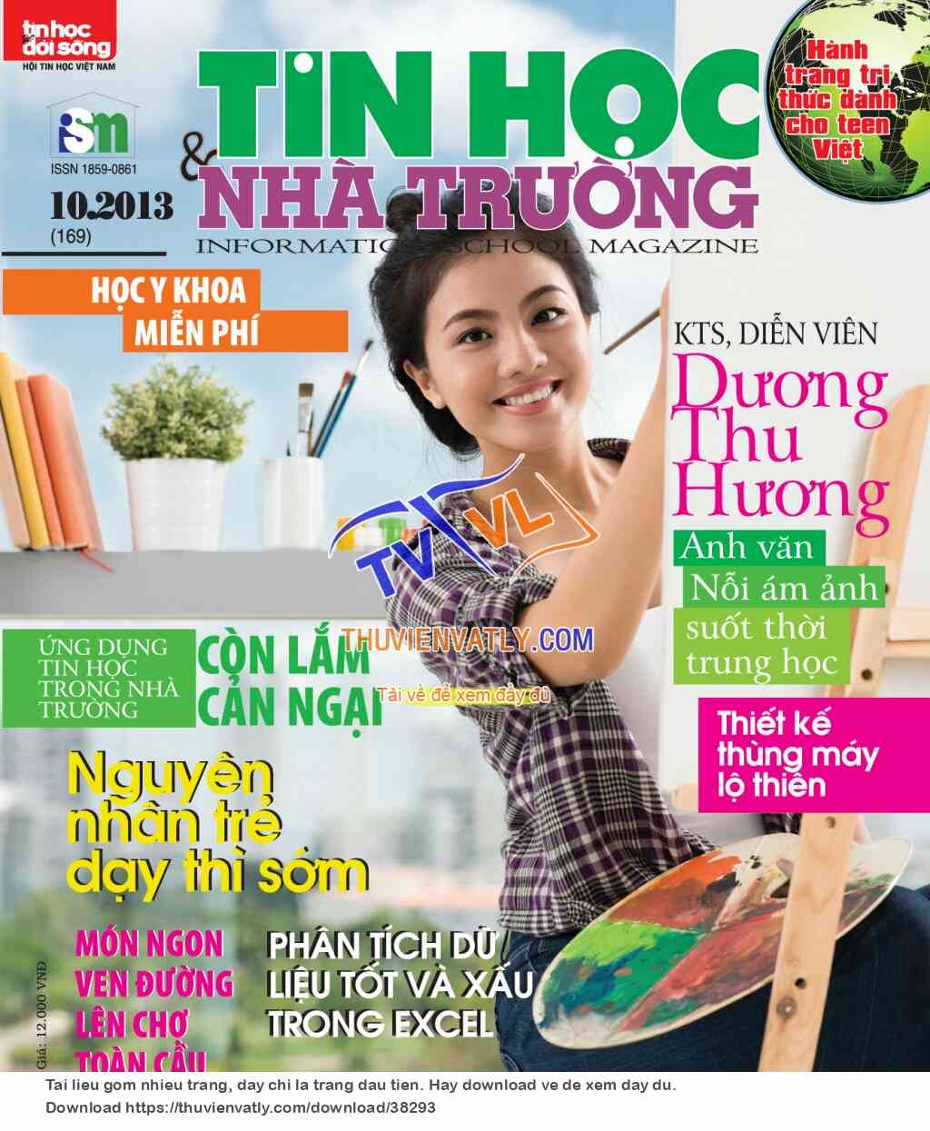 Tạp chí Tin học và nhà trường tháng 10-2013