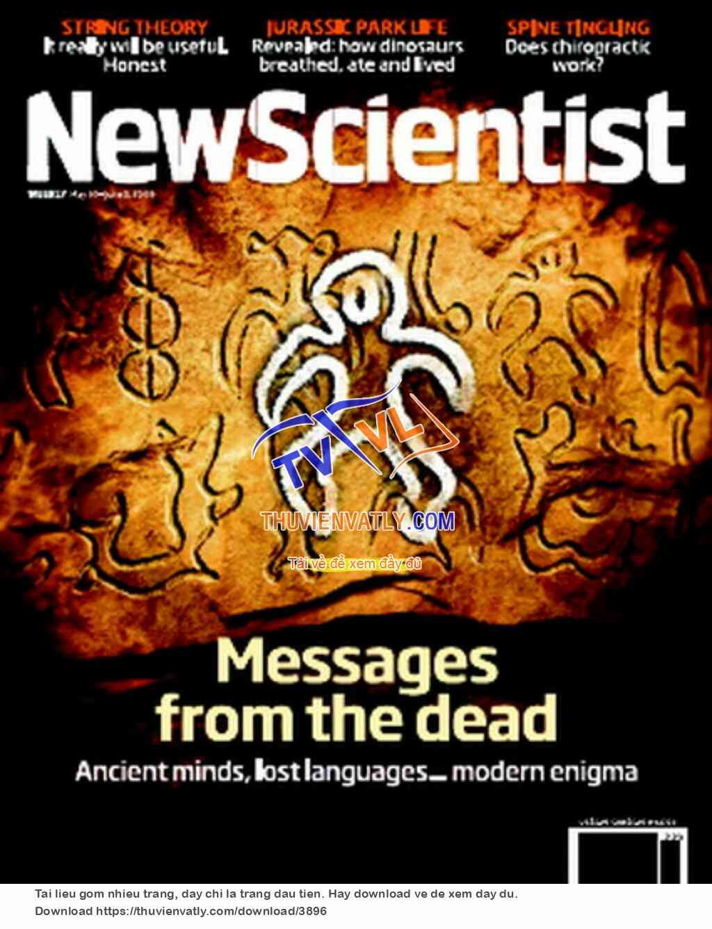 New Scientist -  May 30 2009